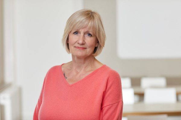 Porträtaufnahme von Frau Langer